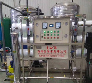 江蘇公司6噸純水設備安裝現場